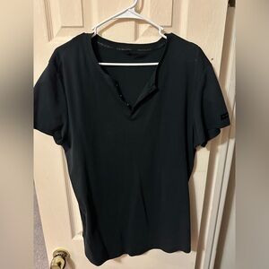 Alphalete black henley